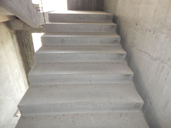 Poured Stair Construction in Pasadena