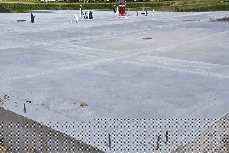 Concrete Pad Construction
